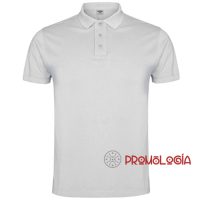 Polo promocional de Roly para publicidad